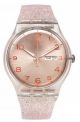 Swatch Pink Glistar Ladies Watch SUOK703